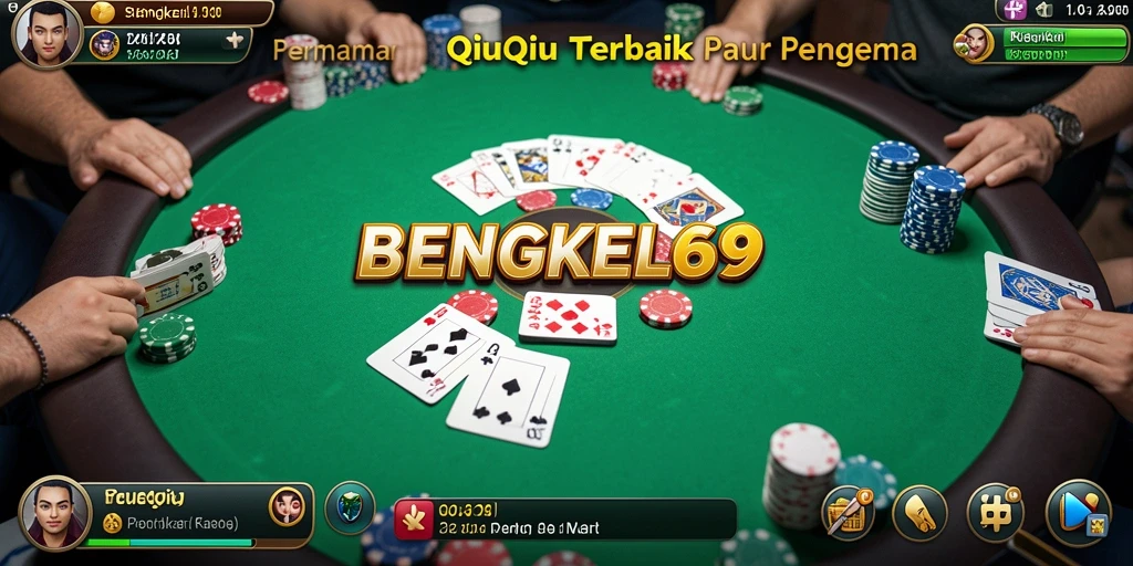 Tampilan gameplay QiuQiu yang seru dan menarik di BENGKEL69.