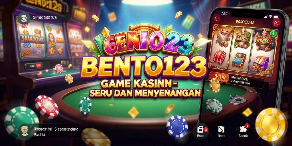 Screenshot BENTO123 menampilkan gameplay Kasino yang seru
