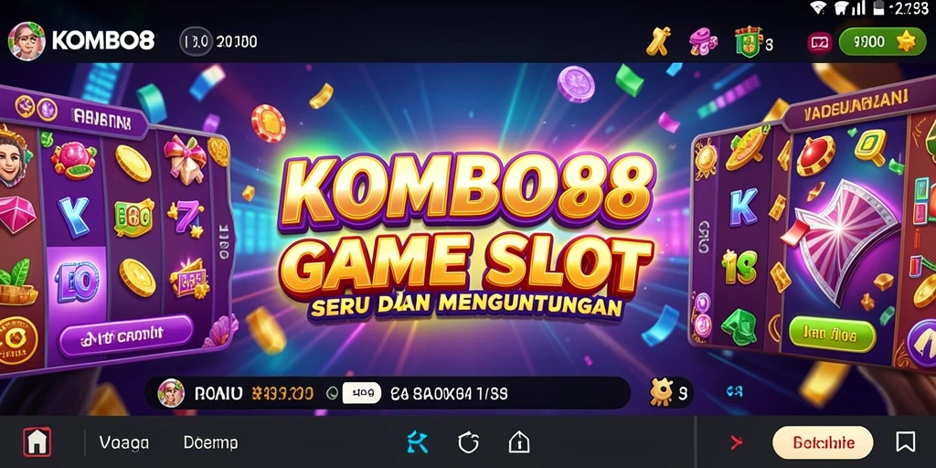 Tampilan gameplay Slot yang mengasyikkan dalam KOMBO88.
