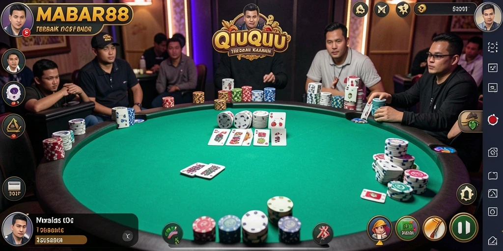Gameplay seru dan interaktif QiuQiu di MABAR88.