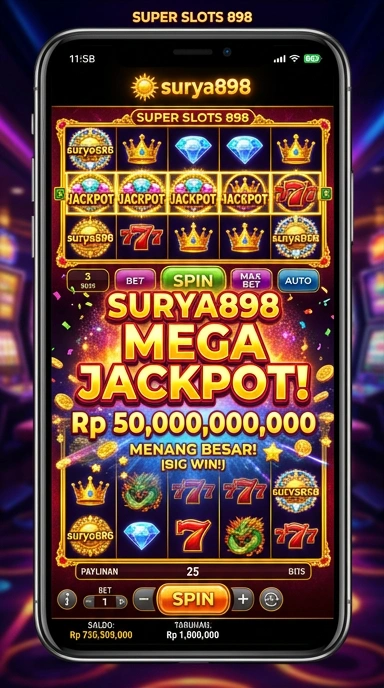 Keamanan aplikasi yang terjamin di surya898 membuat saya tenang.
